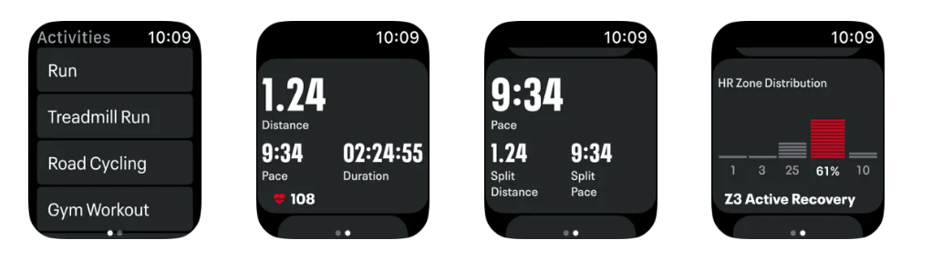 MapMyRun Apple Watch App 